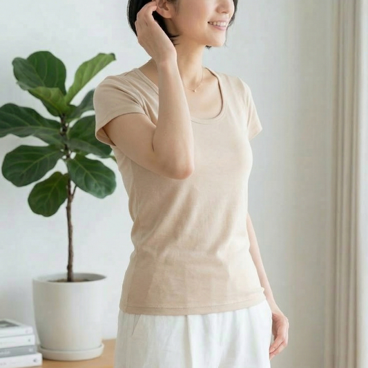 ニオイ気にしなインナー 半袖